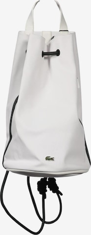 LACOSTE Rucksack One Size in Weiß: Vorderseite