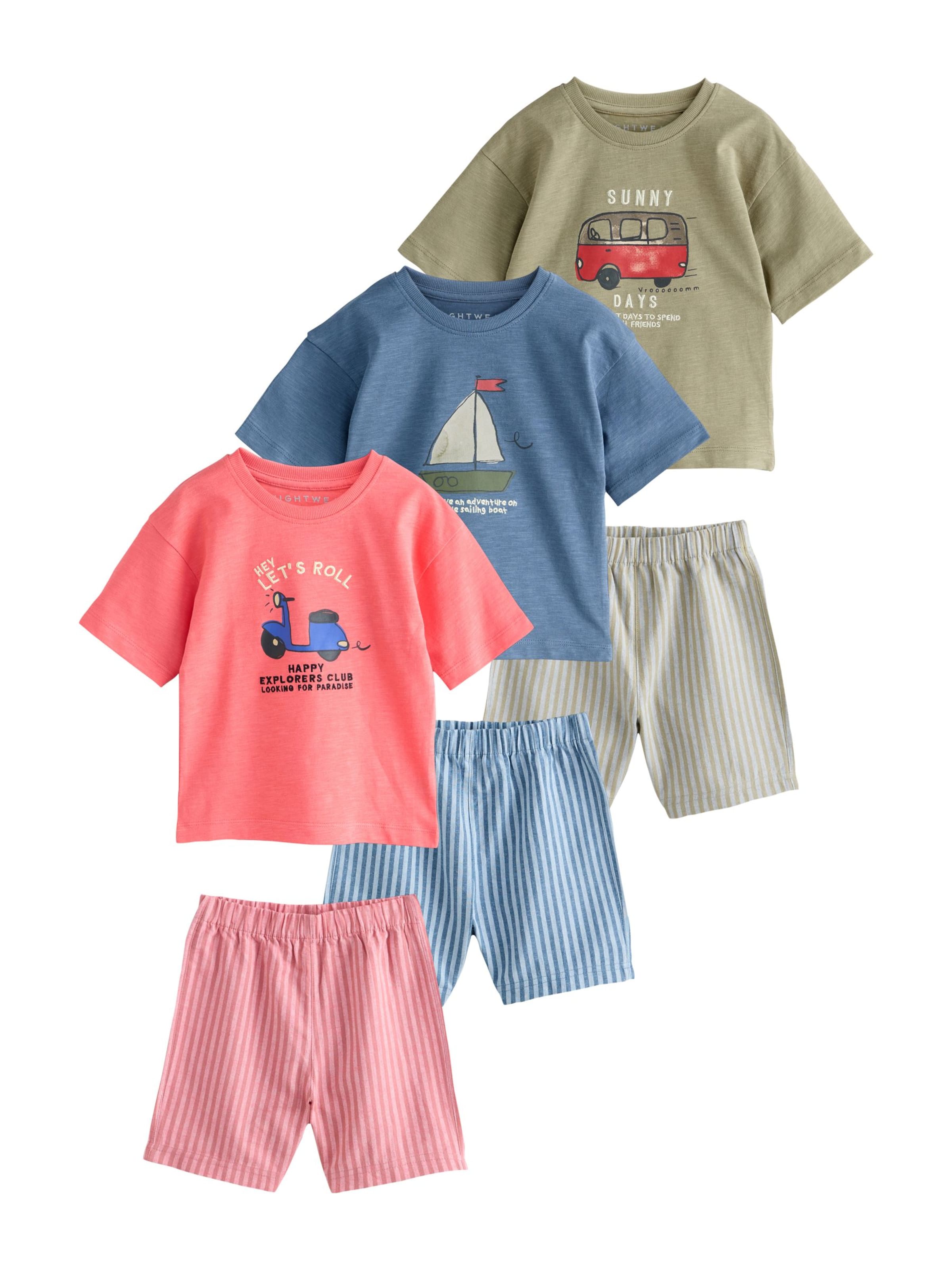 Next Schlafanzug in Blau: Vorderseite