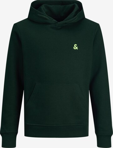 Felpa 'Star' di Jack & Jones Junior in verde: frontale