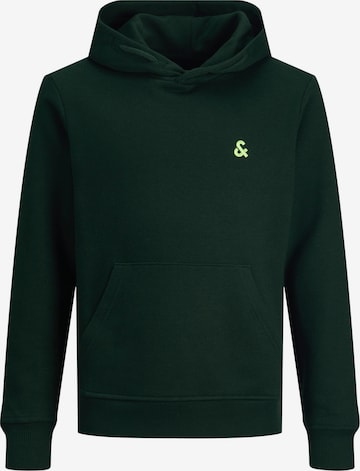 Jack & Jones Junior Sweatshirt 'Star' in Green: front
