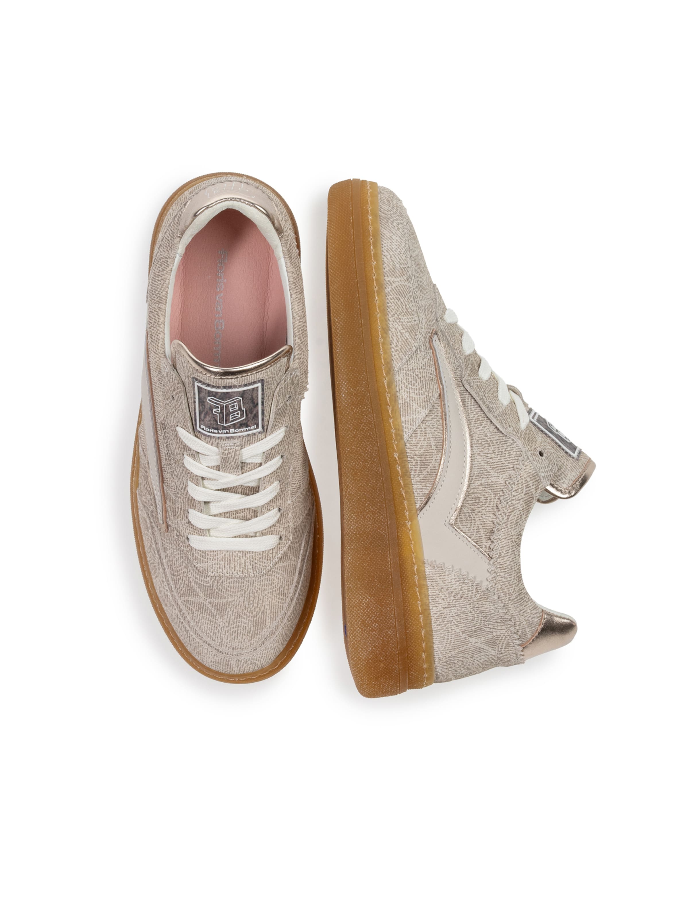 Floris van Bommel Sneaker 'Fygi 01' in Beige