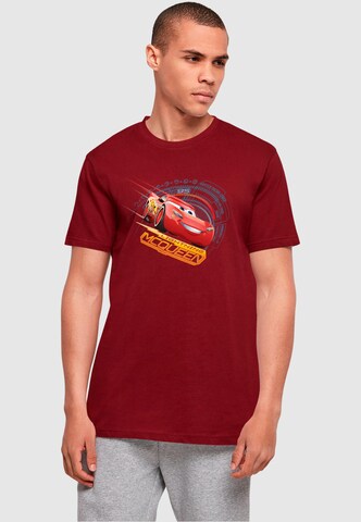 T-Shirt ABSOLUTE CULT en rouge : devant