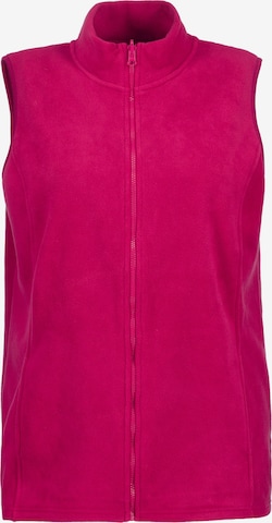 Ulla Popken Vest in Pink: front