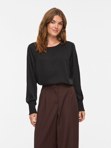 VILA Bluse 'ELLETTE' i sort: forside