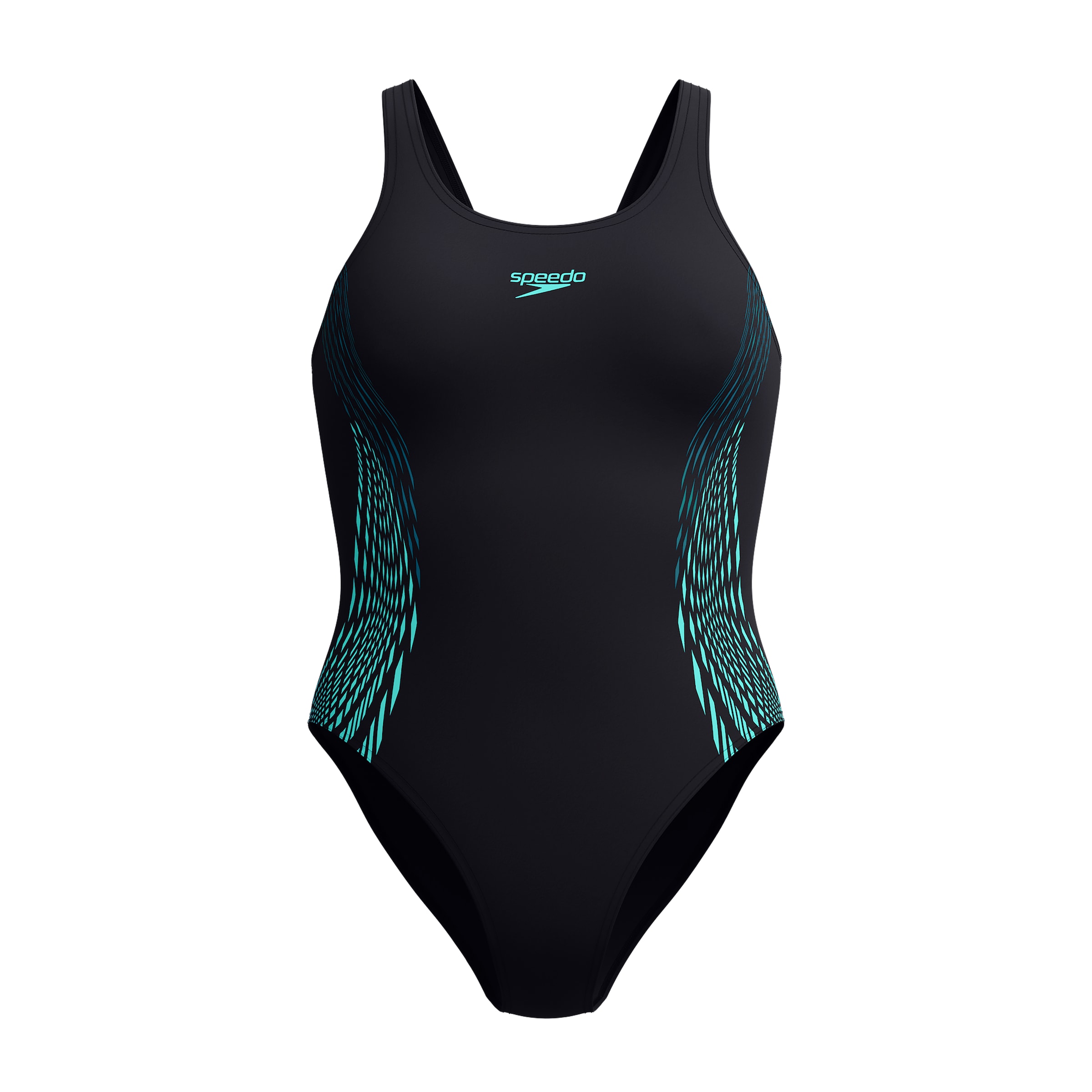 SPEEDO Active Swimsuit in Black: front