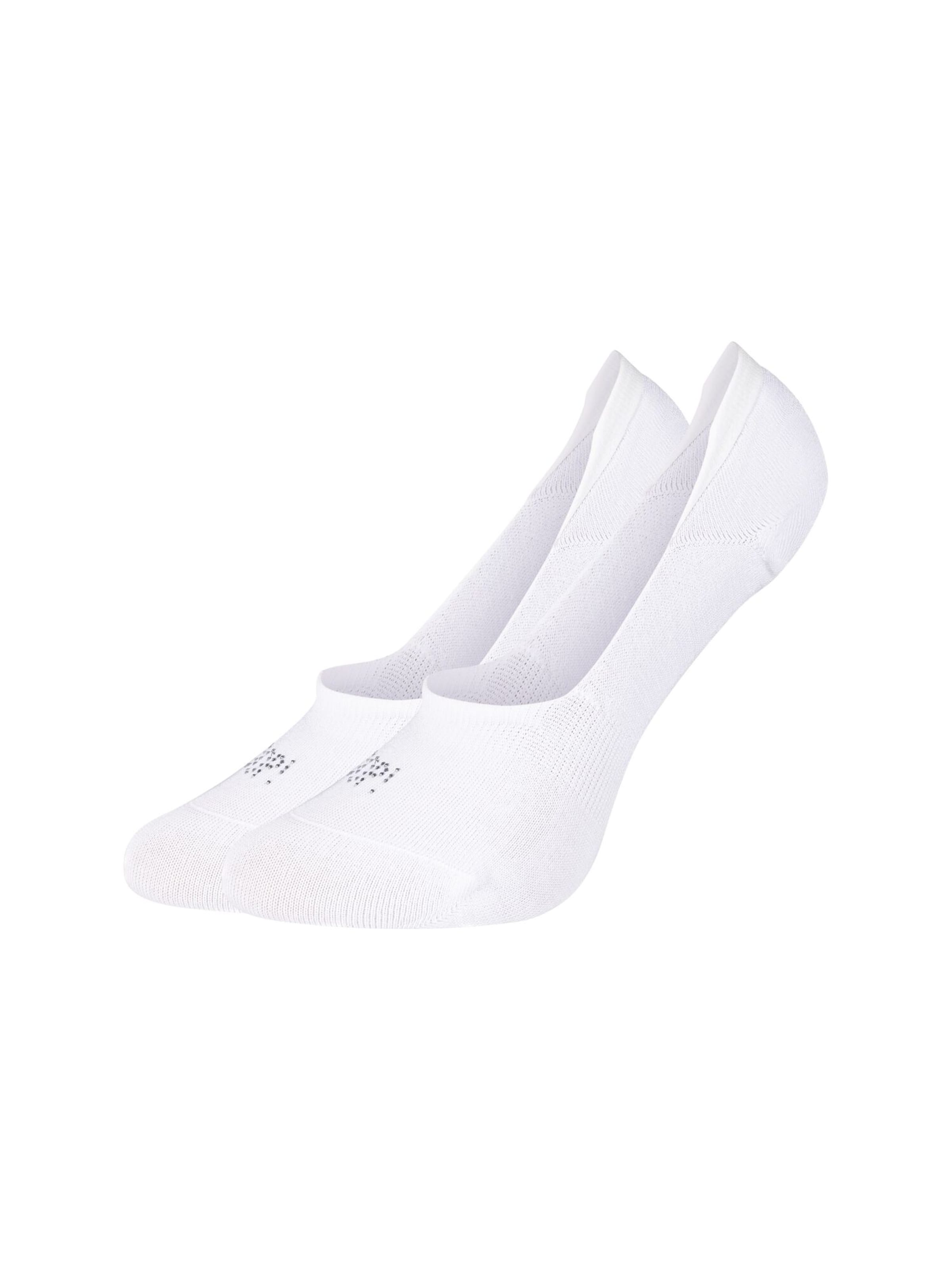 JOOP! Enkelsokken 'Crystal' in Wit: voorkant