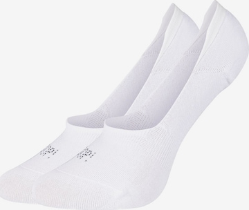 JOOP! Enkelsokken 'Crystal' in Wit: voorkant