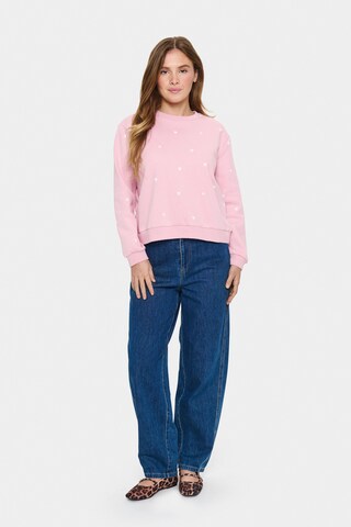 Sweat-shirt 'DagnaSZ' SAINT TROPEZ en rose