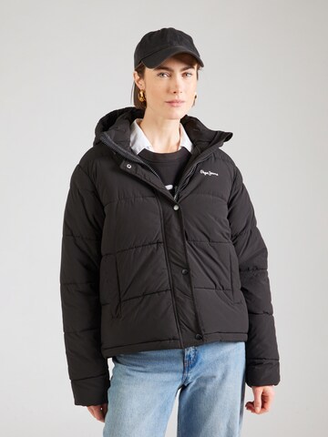 Pepe Jeans Átmeneti dzseki - fekete: elől