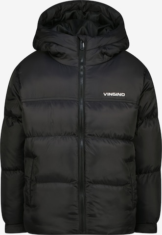 VINGINO Zimska jakna 'Thorther' | črna barva: sprednja stran