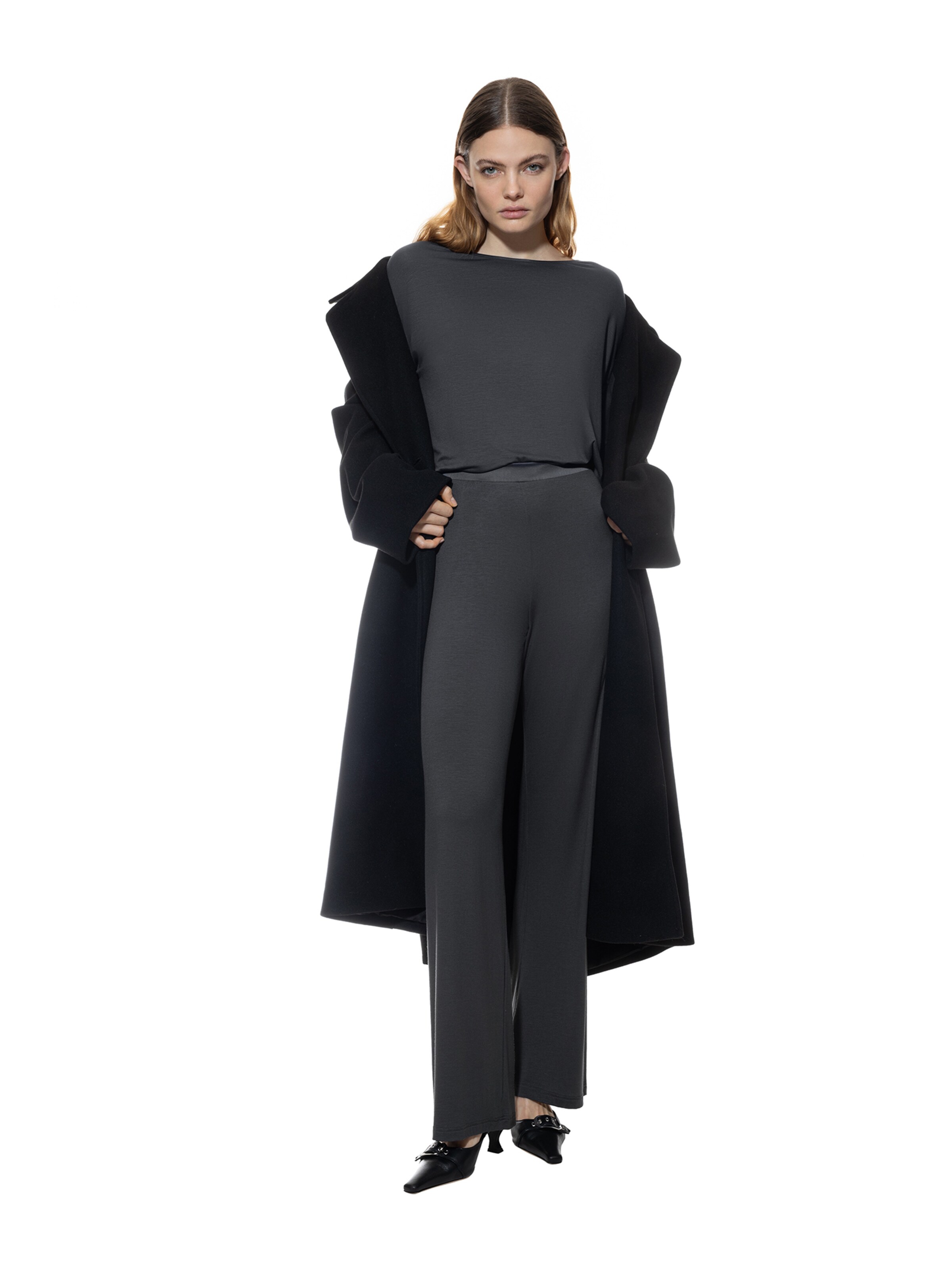 Mey Pyjamabroek 'Pure Chic' in Grijs