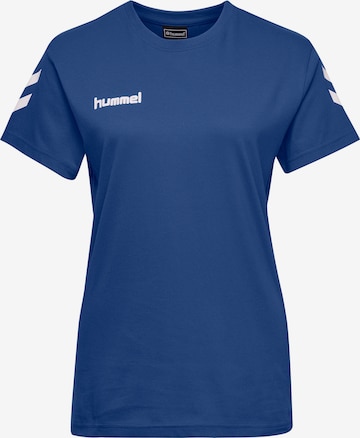 Hummel Trainingsshirt in Blau: predná strana