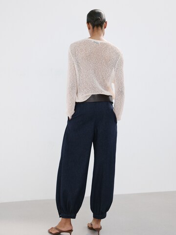 MANGO Tapered Redős farmer 'Souffle' - kék