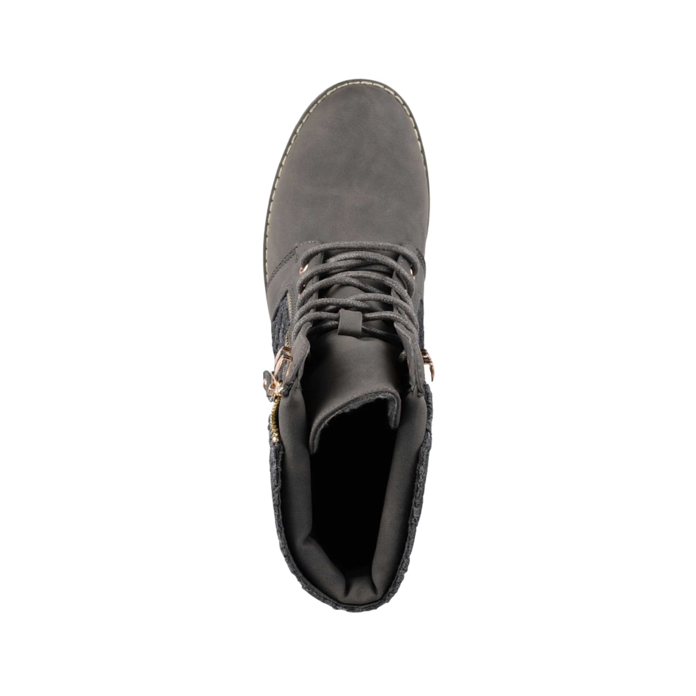 Elara Snørestøvletter i grå