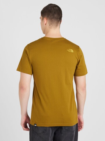 T-Shirt 'EASY' THE NORTH FACE en marron