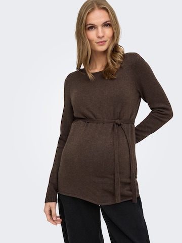 Pull-over 'OLMLeva' Only Maternity en marron
