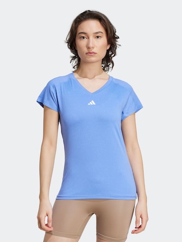 ADIDAS PERFORMANCE Functioneel shirt 'Train Essentials' in Blauw: voorkant