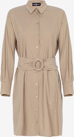 smėlio Jimmy Sanders Palaidinės tipo suknelė: priekis