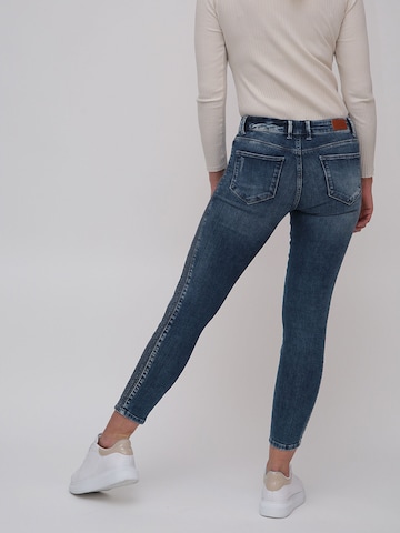 Miracle of Denim Skinny Jeans 'Sina' in Blau