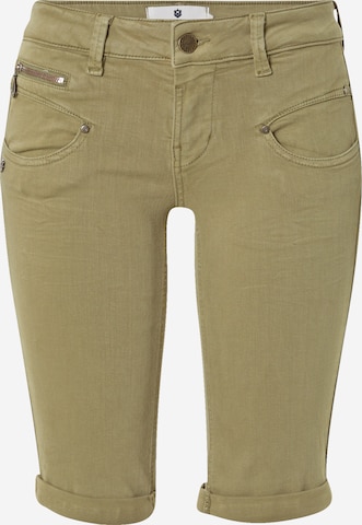 FREEMAN T. PORTER Jeans 'Belixa' in Groen: voorkant