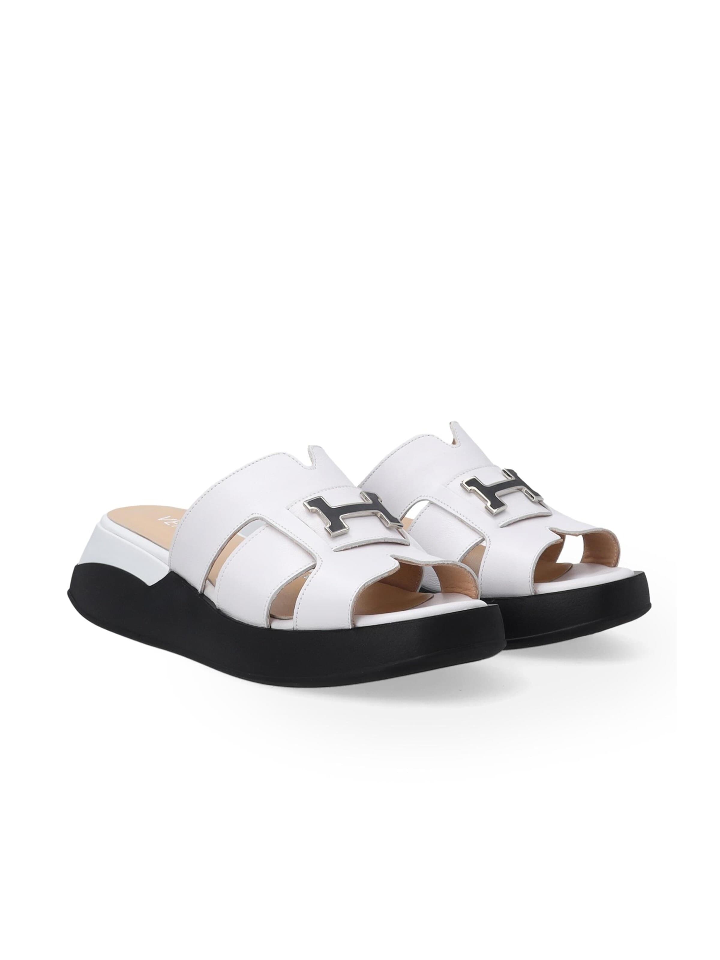 VENEZIA Mule in White