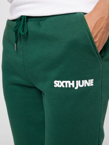 Sixth June Tapered Pants in Green