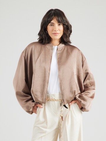 RINO & PELLE Prehodna jakna 'Flore' | bronasta barva: sprednja stran