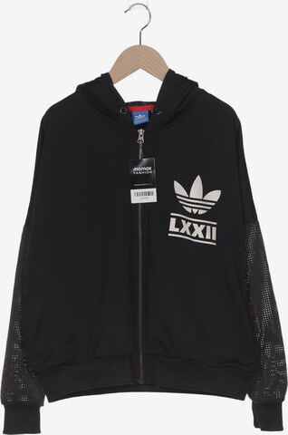 ADIDAS ORIGINALS Sweatshirt Zip Up Hoodie in S in Black ABOUT YOU