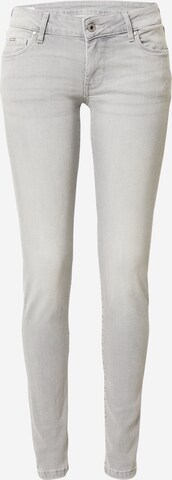 Pepe Jeans - Calças de ganga 'Soho' em cinzento: frente