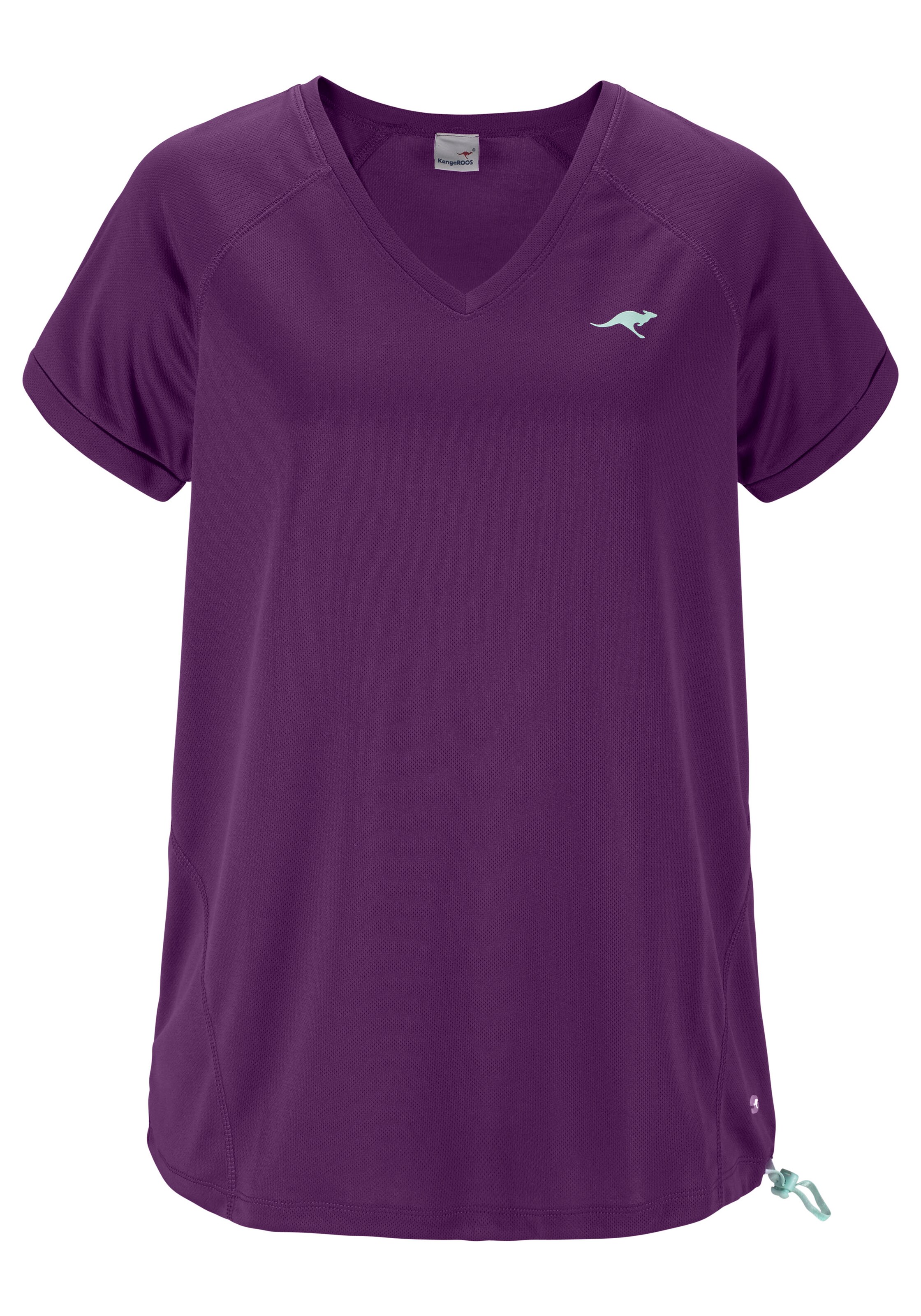 KangaROOS Performance Shirt in Purple: front
