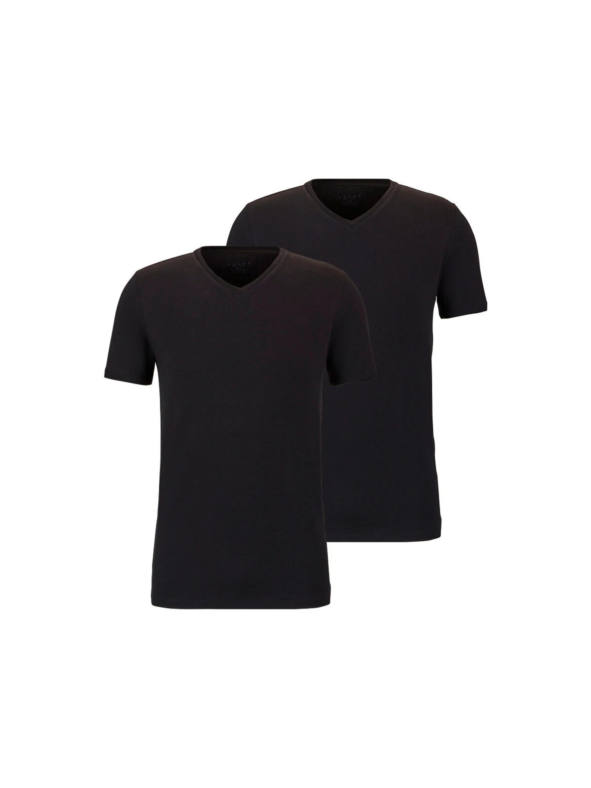 FALKE Unterhemd '2-Pack'‌‌ in Schwarz: Vorderseite