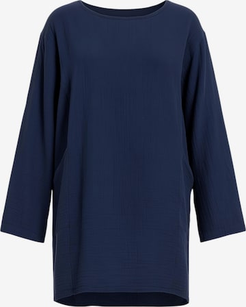 WENOR Bluse 'NISA' in Blau: Vorderseite