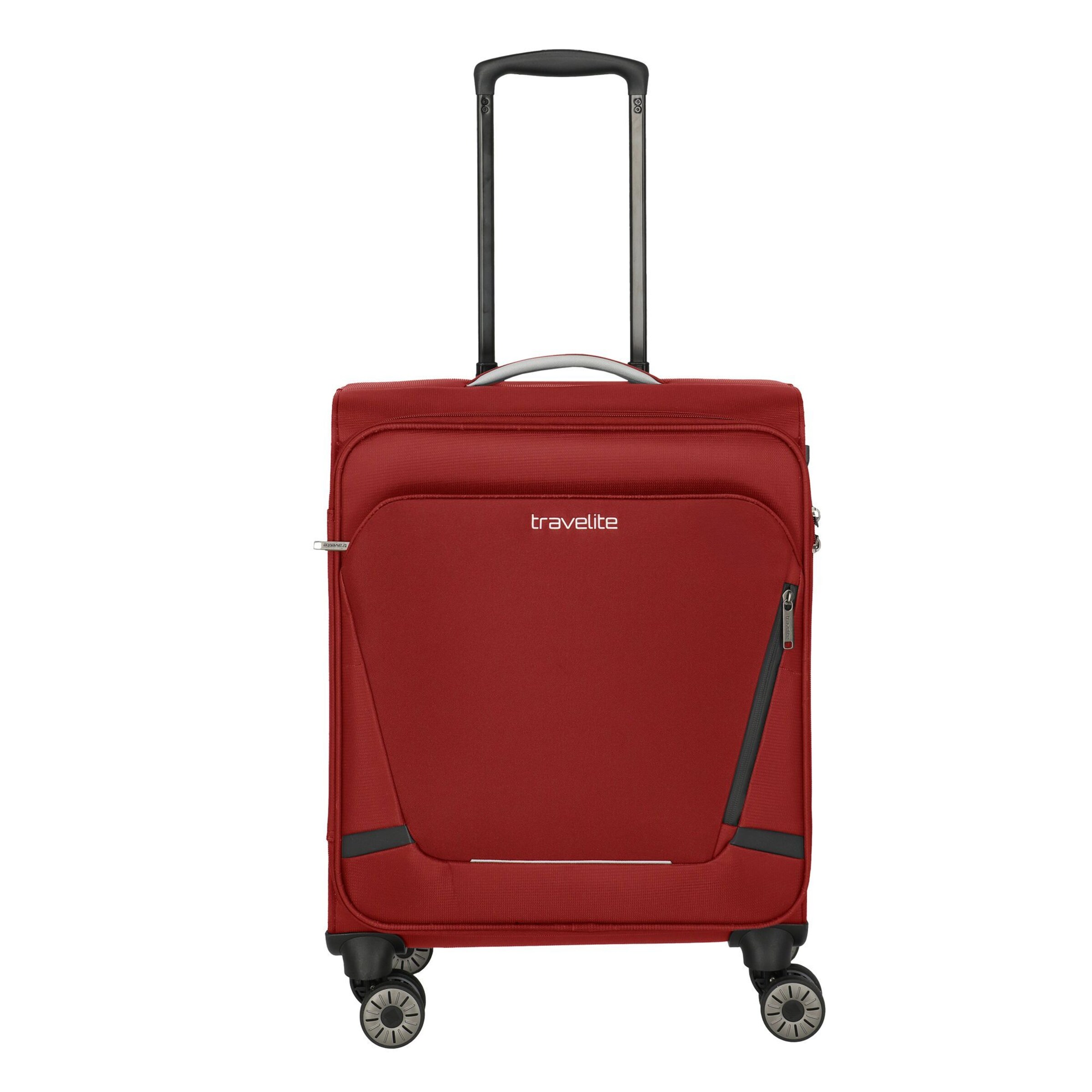 TRAVELITE Trolley 'Jetpack' in Rood: voorkant