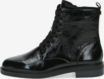 CAPRICE Lace-Up Ankle Boots in Black