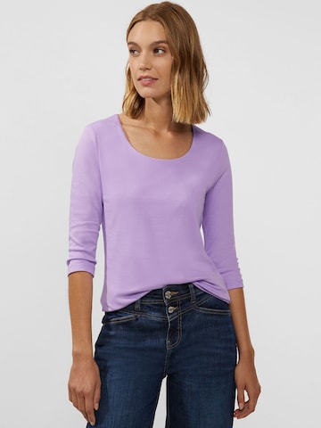 STREET ONE Shirt 'Pania' in Purple: front