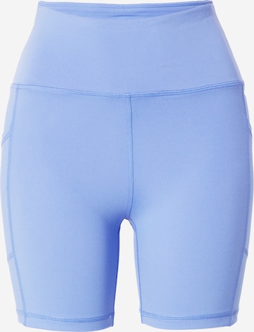 DKNY Performance Regular Workout Pants 'BALANCE SUPER HIGH RISE 6' in Blue: front