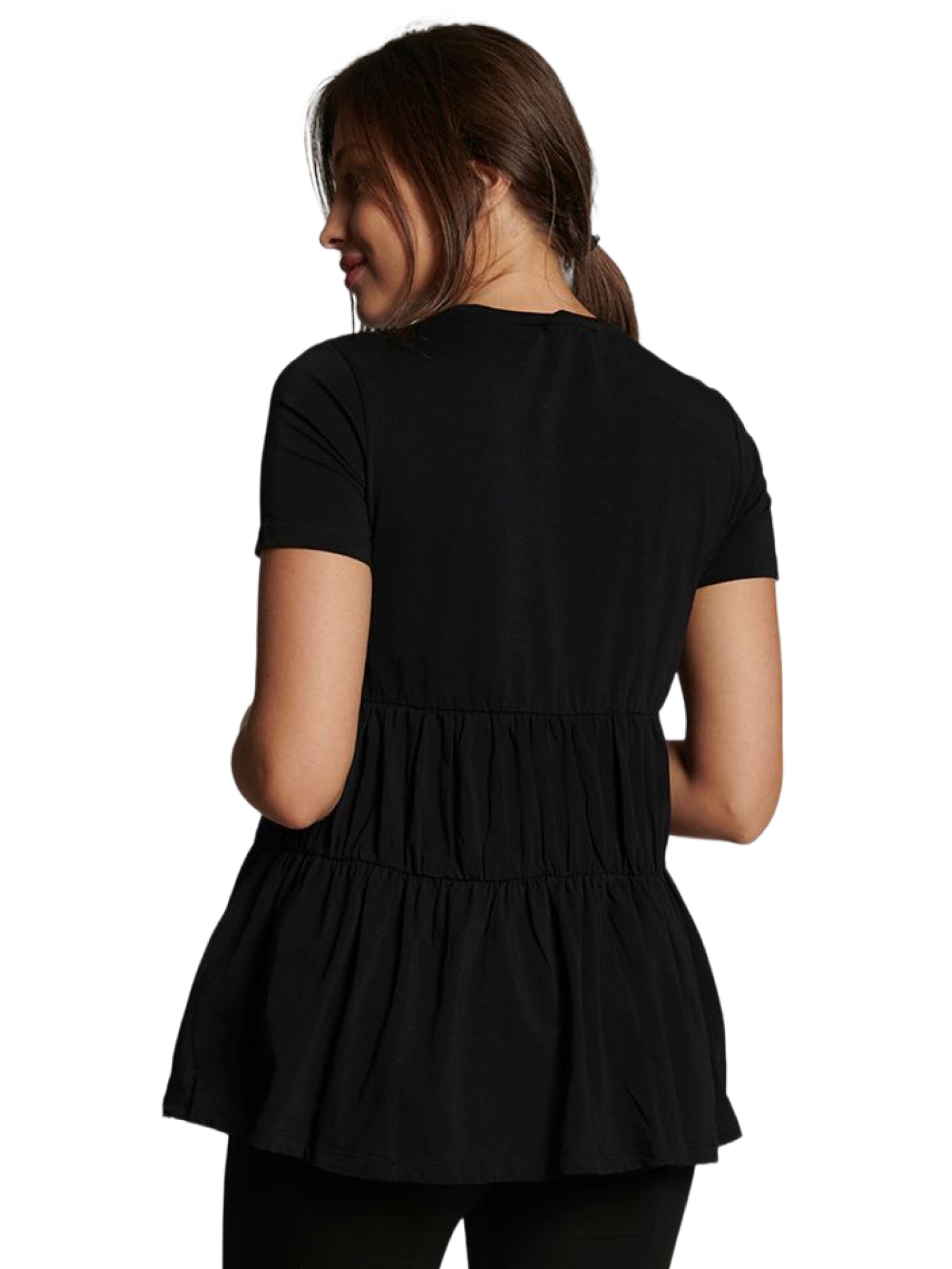 LYN MAMA Shirt in Zwart