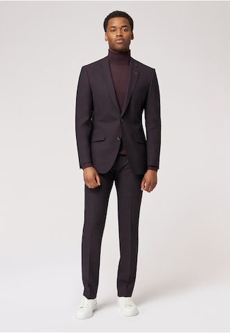 ROY ROBSON Slim fit Suit in Purple: front