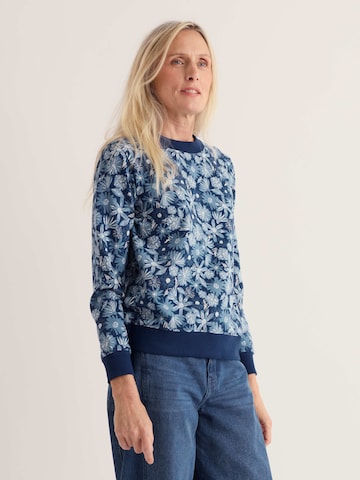 Sweat-shirt 'Bright Wave' Seasalt Cornwall en bleu