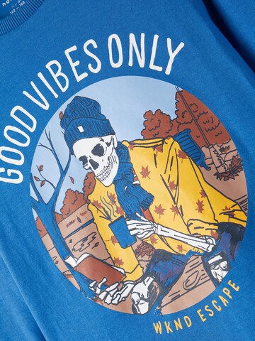 NAME IT Shirt 'Nasim' in Blau