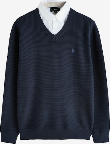 mėlyna Next Megztinis: priekis