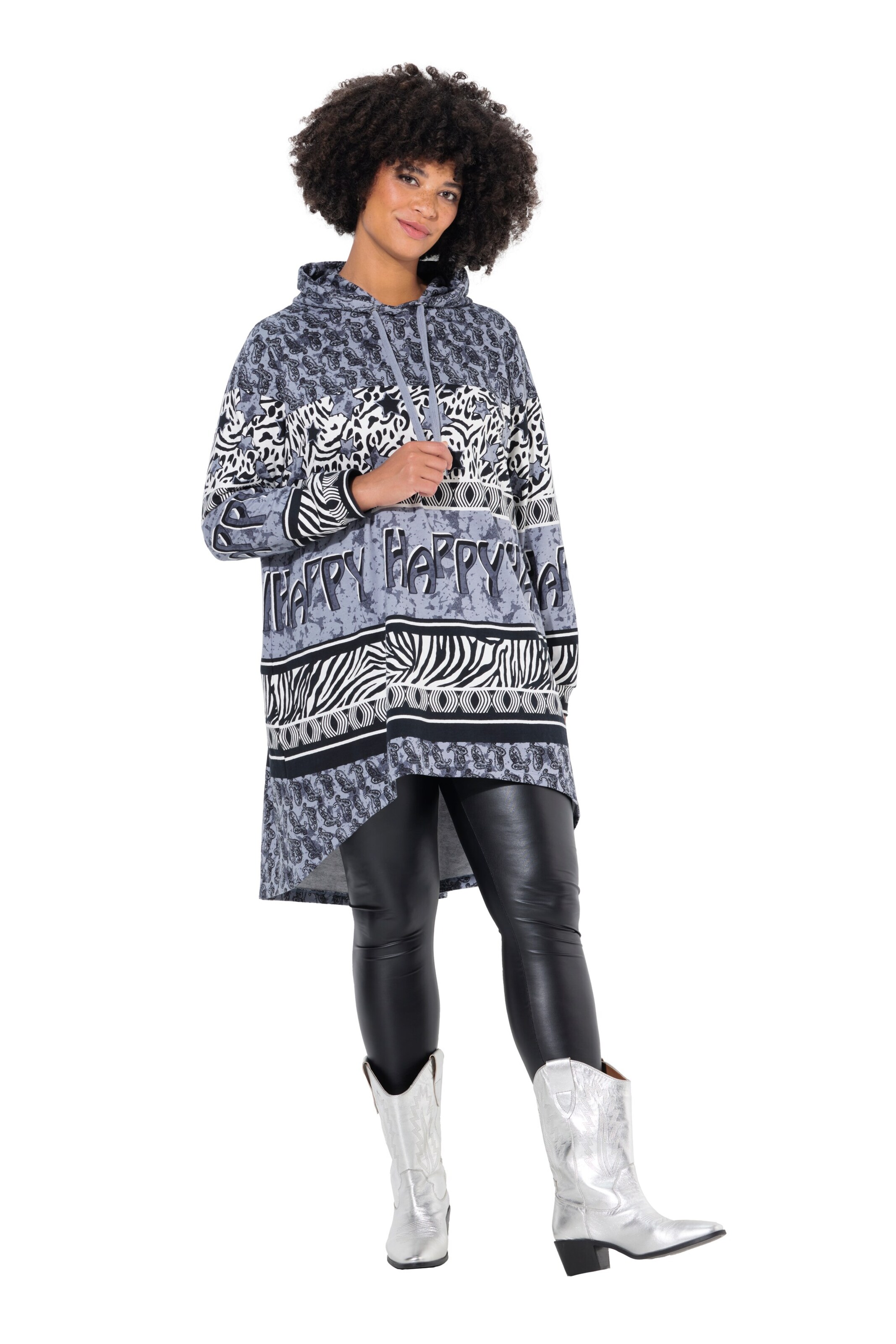 Angel of Style Sweatshirt in Blauw: voorkant