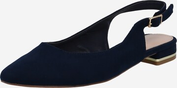 Dorothy Perkins Strap ballerina 'Ellery' in Blue: front