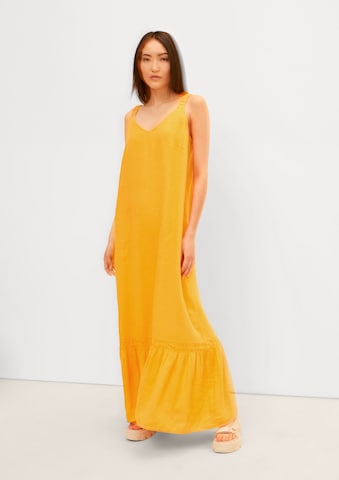 comma casual identity Summer dress in Yellow