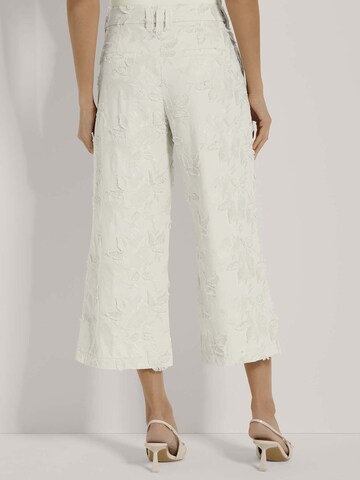 MADELEINE Wide leg Broek in Wit