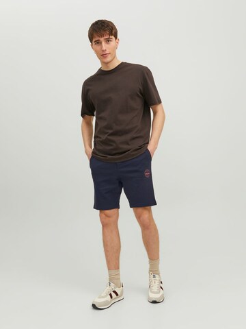 JACK & JONES Regular Shorts 'Shark' in Blau