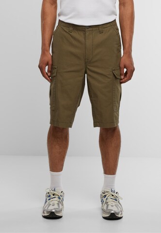 True Religion Regular Shorts in Grün: Vorderseite