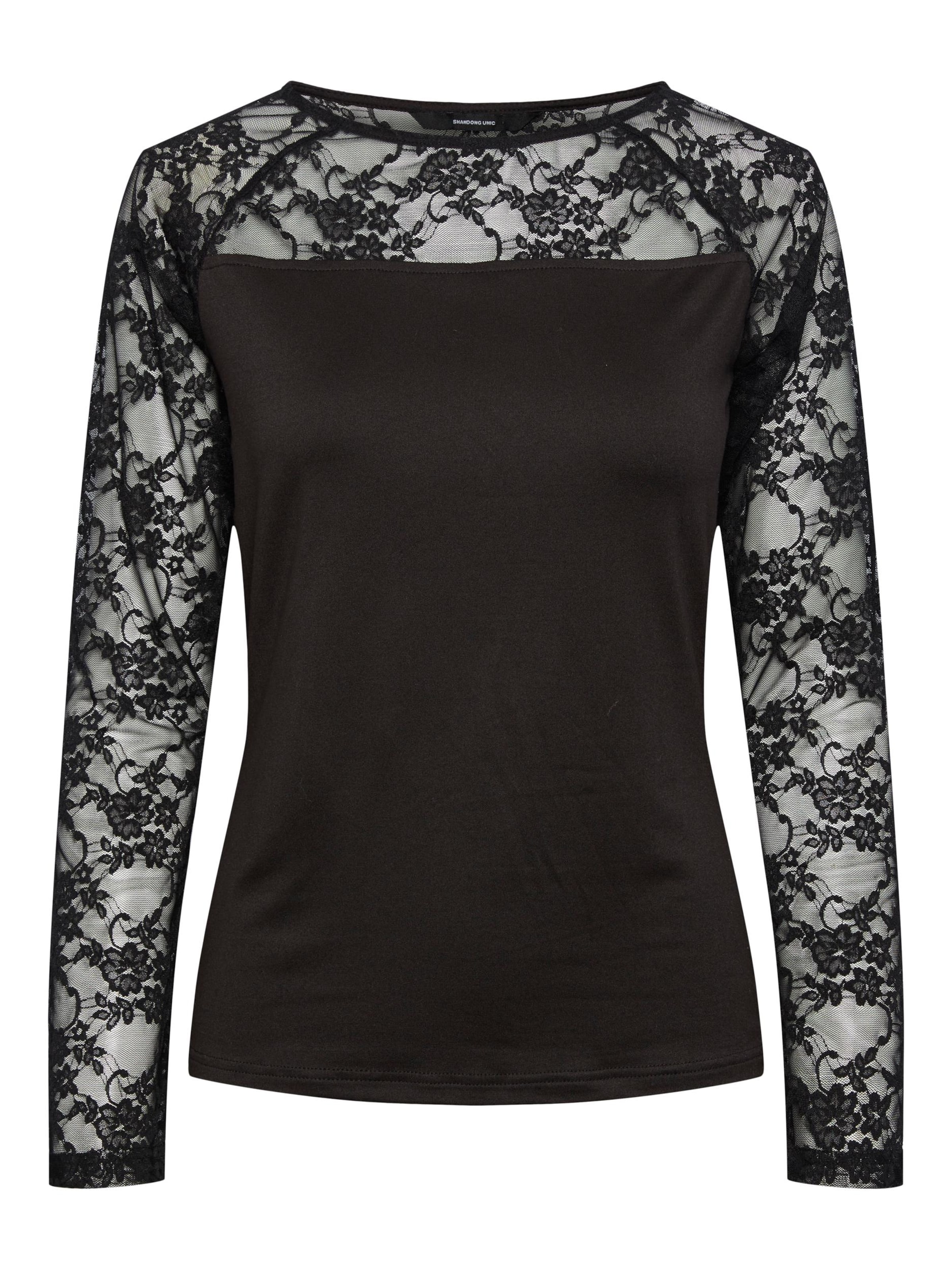 PIECES Μπλουζάκι 'JANET' σε μαύρο