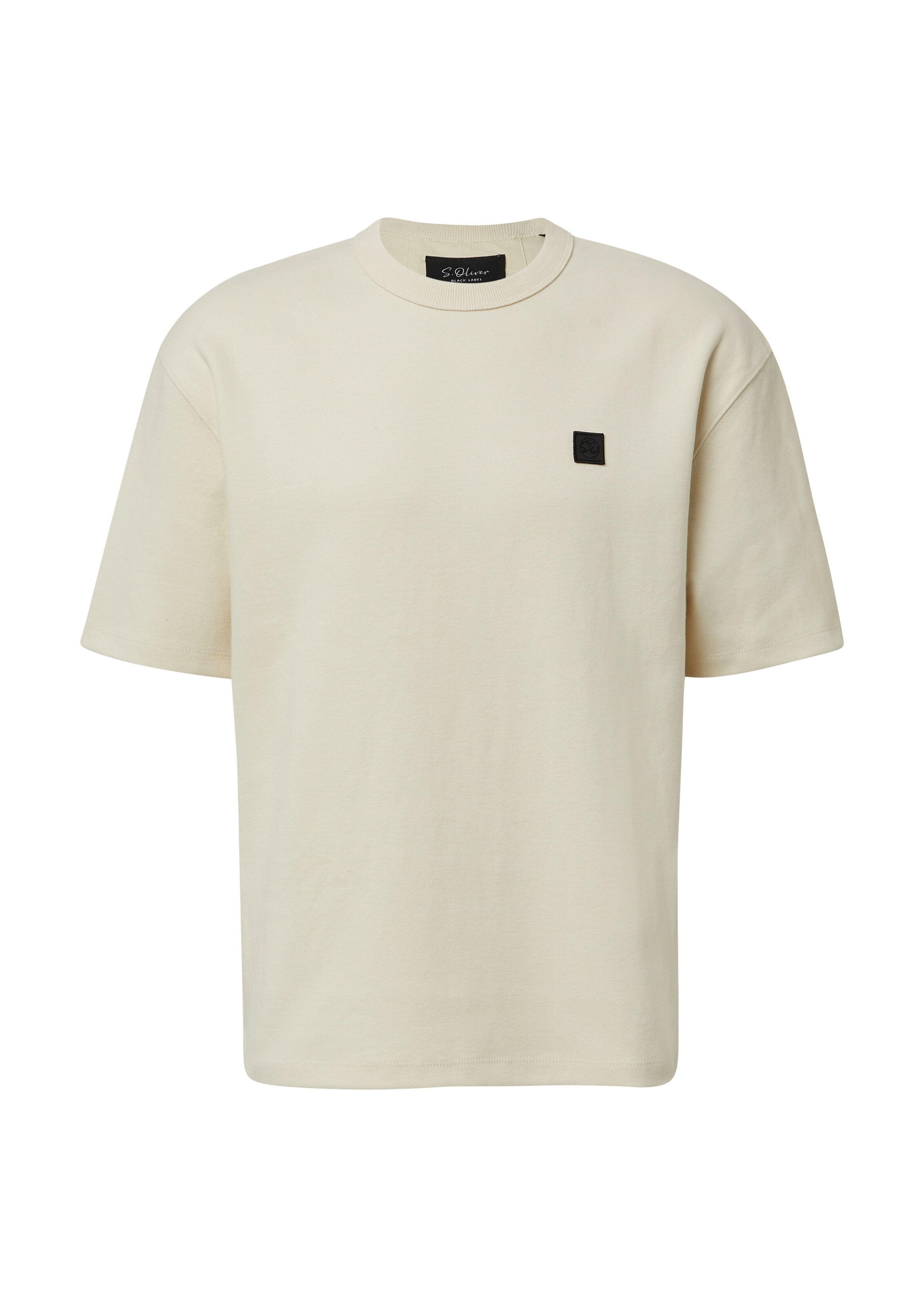 s.Oliver BLACK LABEL Shirt in L in Beige / Black, Item view