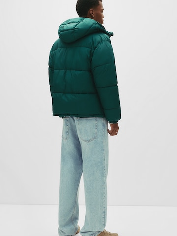 Pull&Bear Átmeneti dzseki - zöld